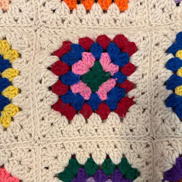 Vintage Handmade Crochet Sweater - Picture 6 of 10